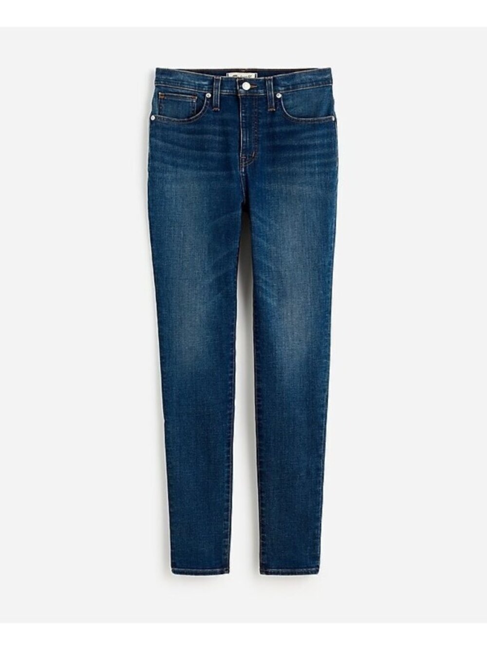 -Madewell 10" High Rise Skinny Jeans Womens Size 27 Dark Wash Casual Denim Pant